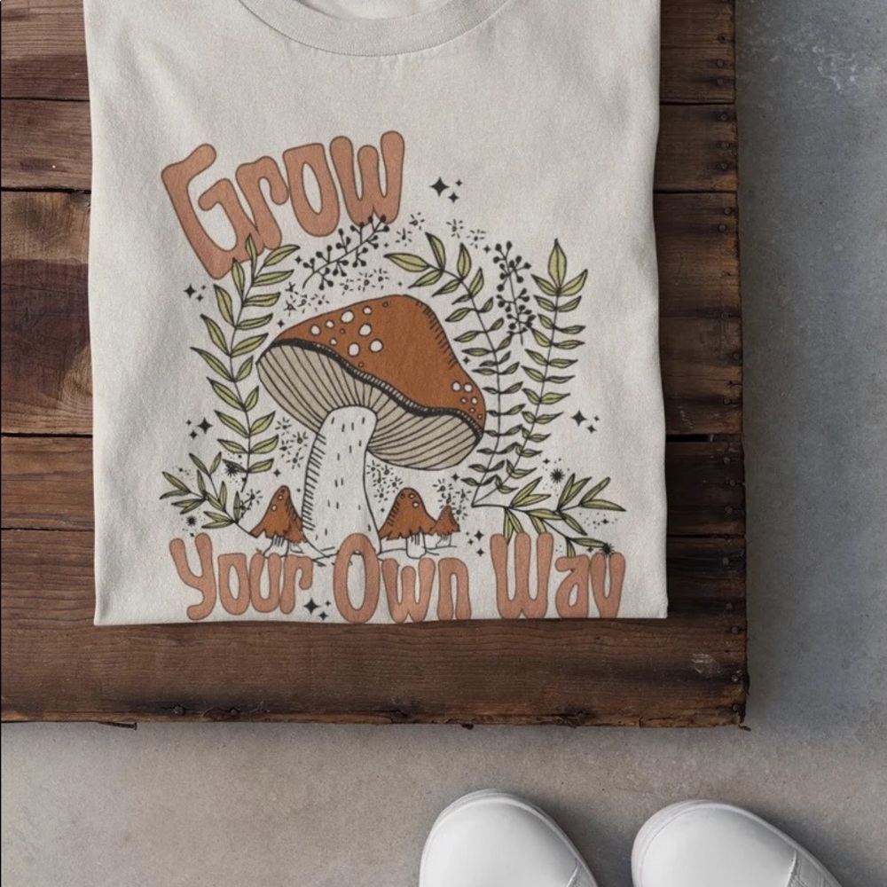 Handmade Grow Your Own Way Tee